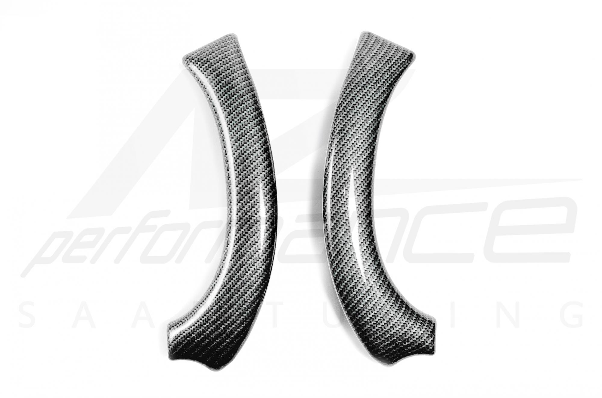 A-Zperformance karbon-ezüst mintázatú ajtóbehúzók SAAB 9‑3 Viggen