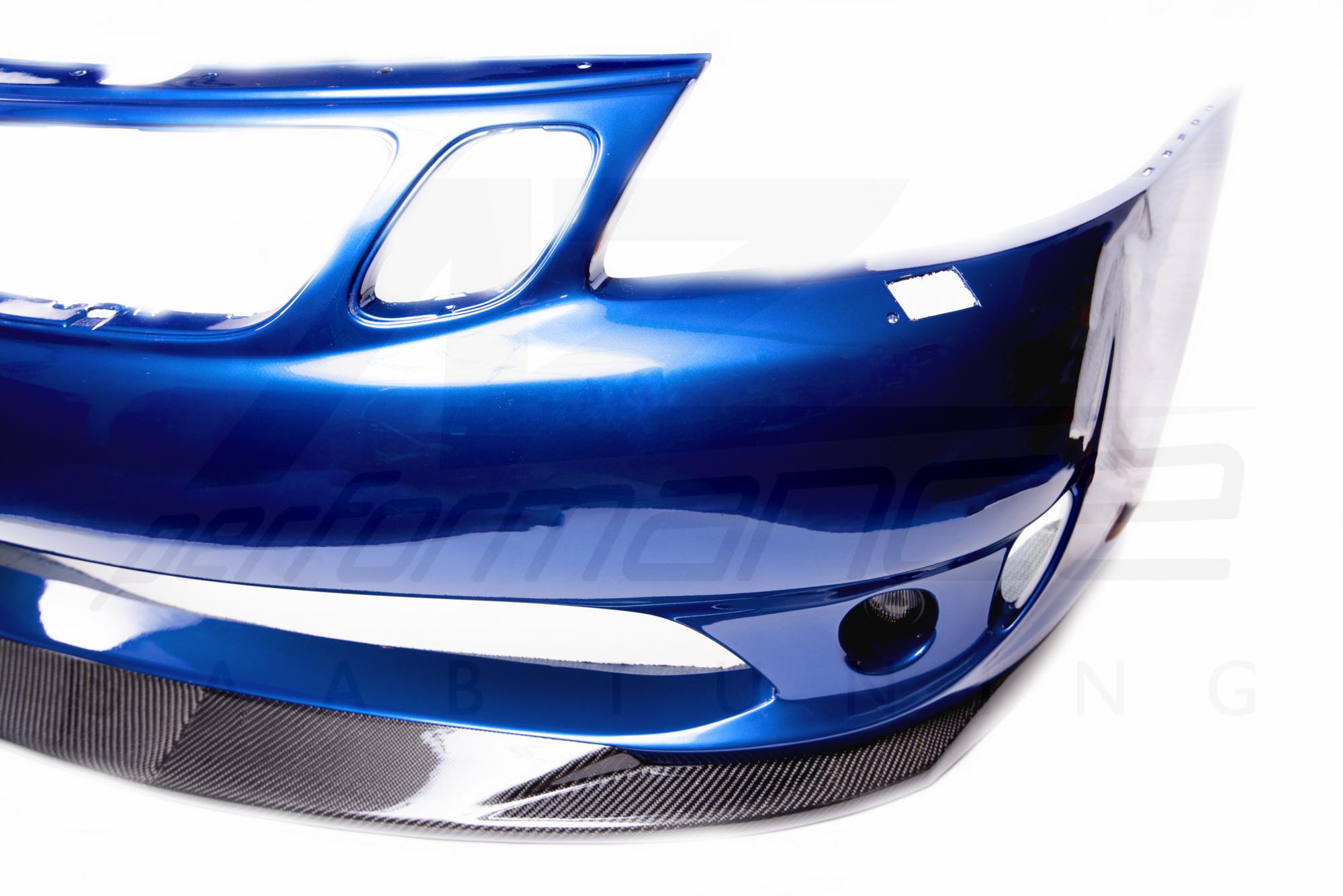 A-Zperformance Front Bumper with Carbon Splitter SAAB 9-3 2003-2007