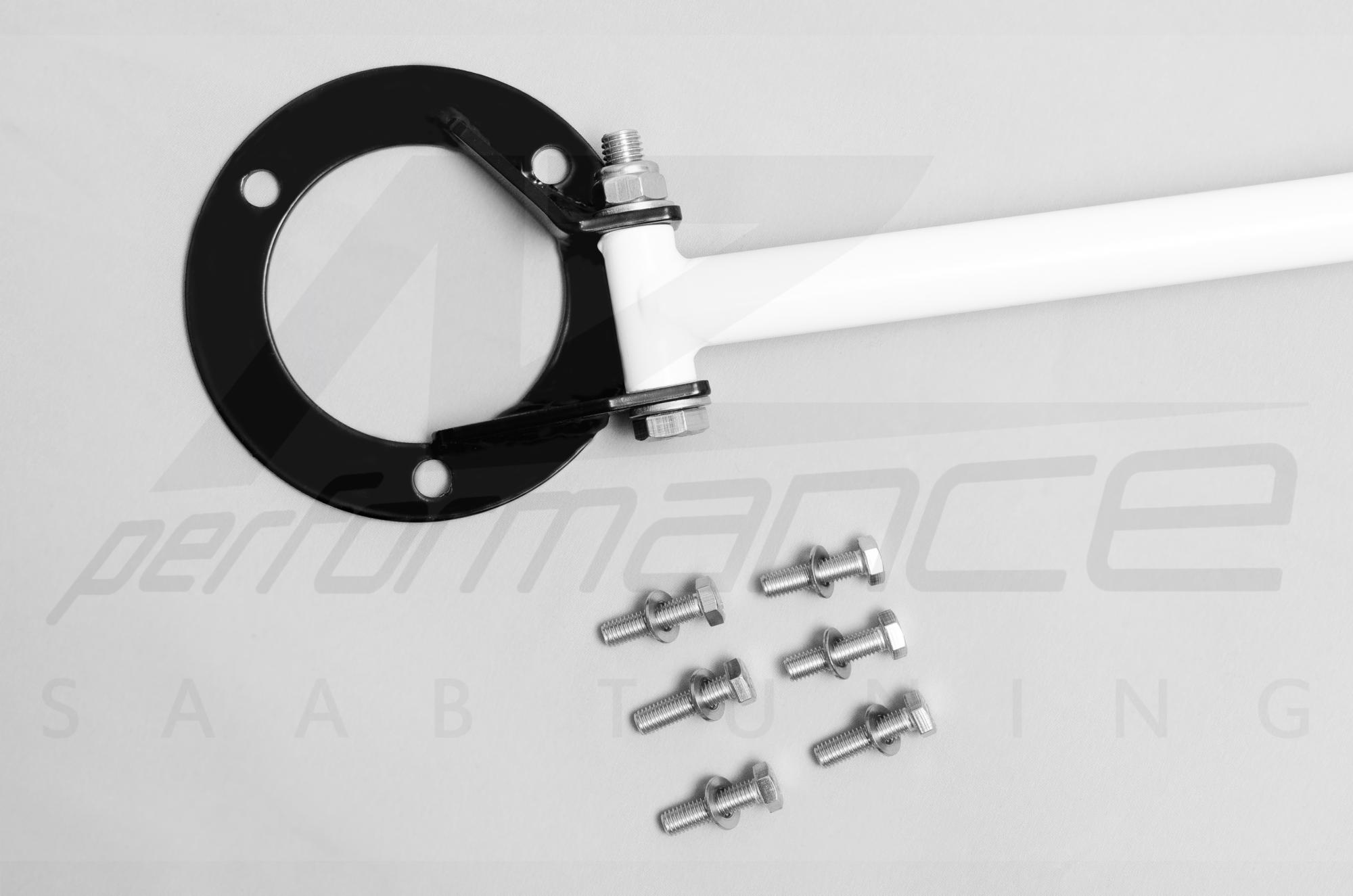 A-Zperformance Strut Brace SAAB 9-5 1997-2010 LHD RHD White