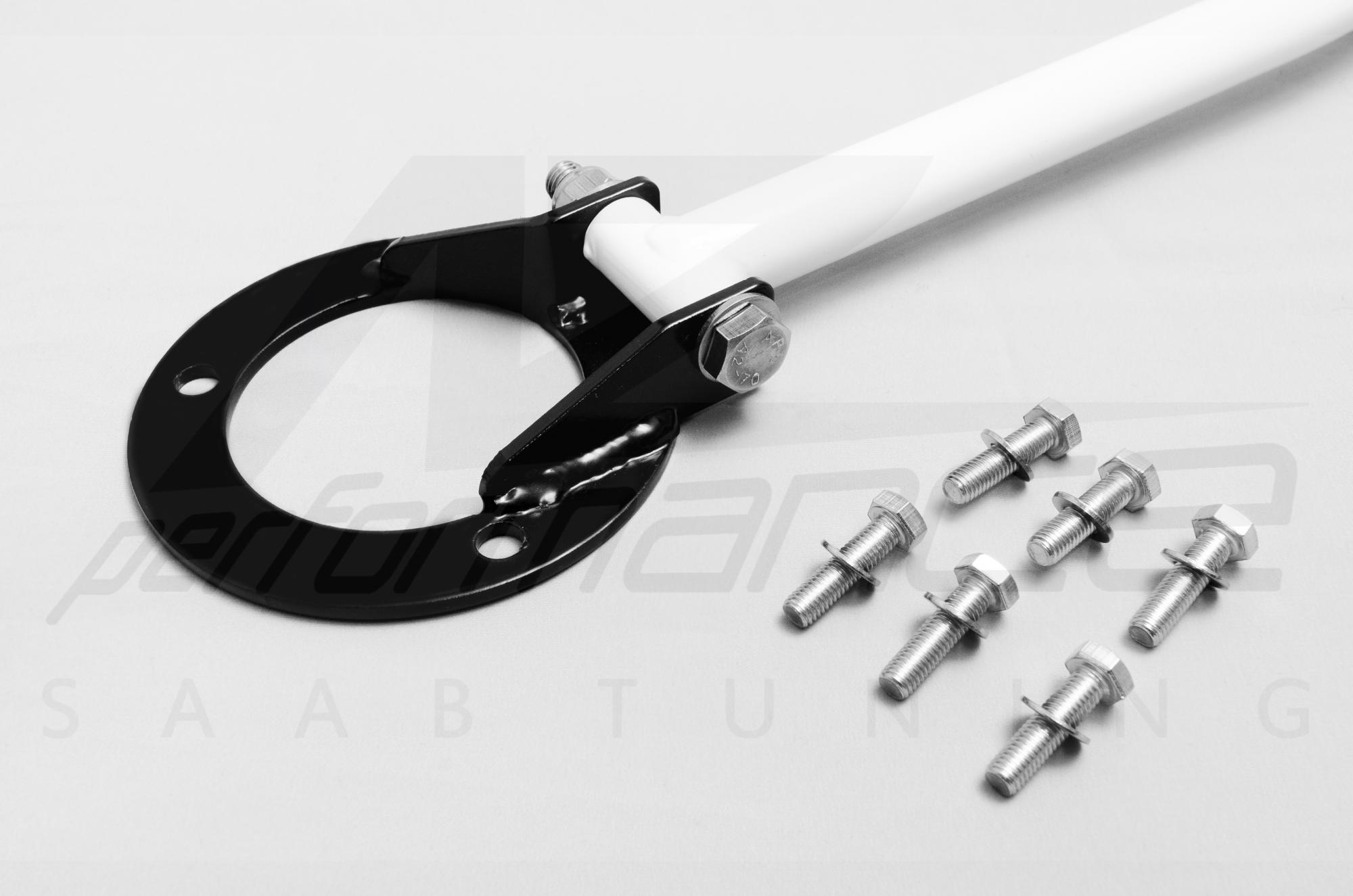 A-Zperformance Strut Brace SAAB 9-5 1997-2010 LHD RHD White