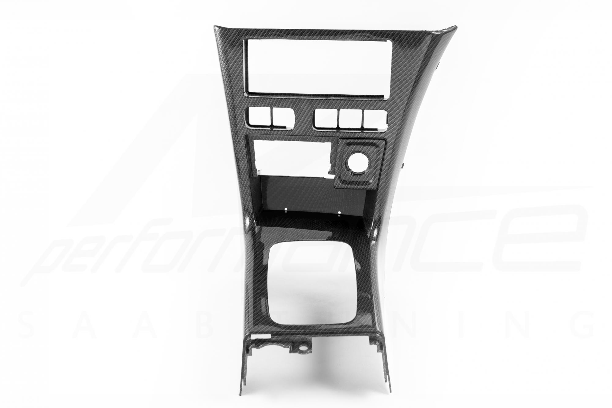 Carbon-Silver center console SAAB 9-3 Viggen