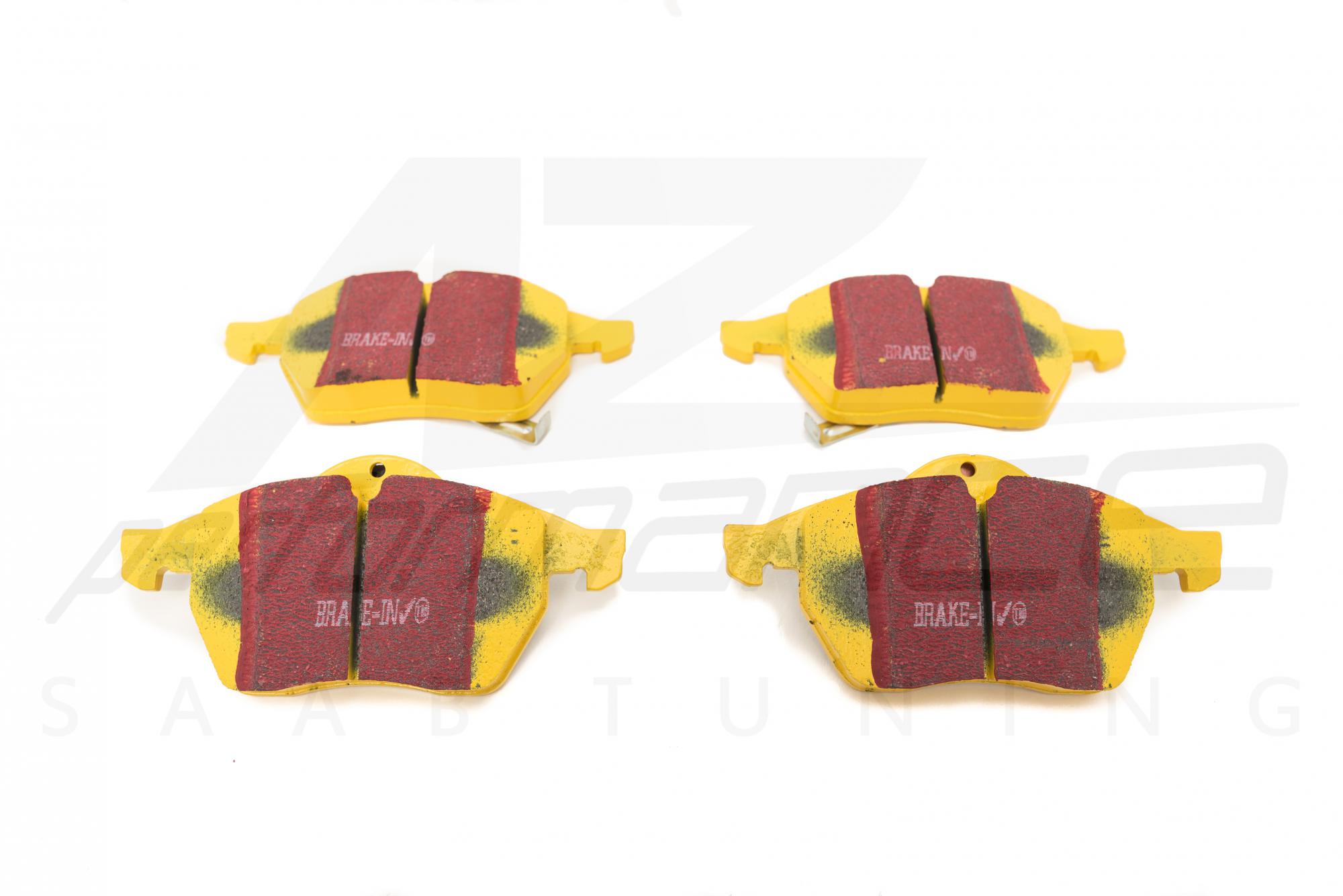 EBC 288-308mm Yellowstuff Front Brake Pads SAAB 9-3 and 9-5