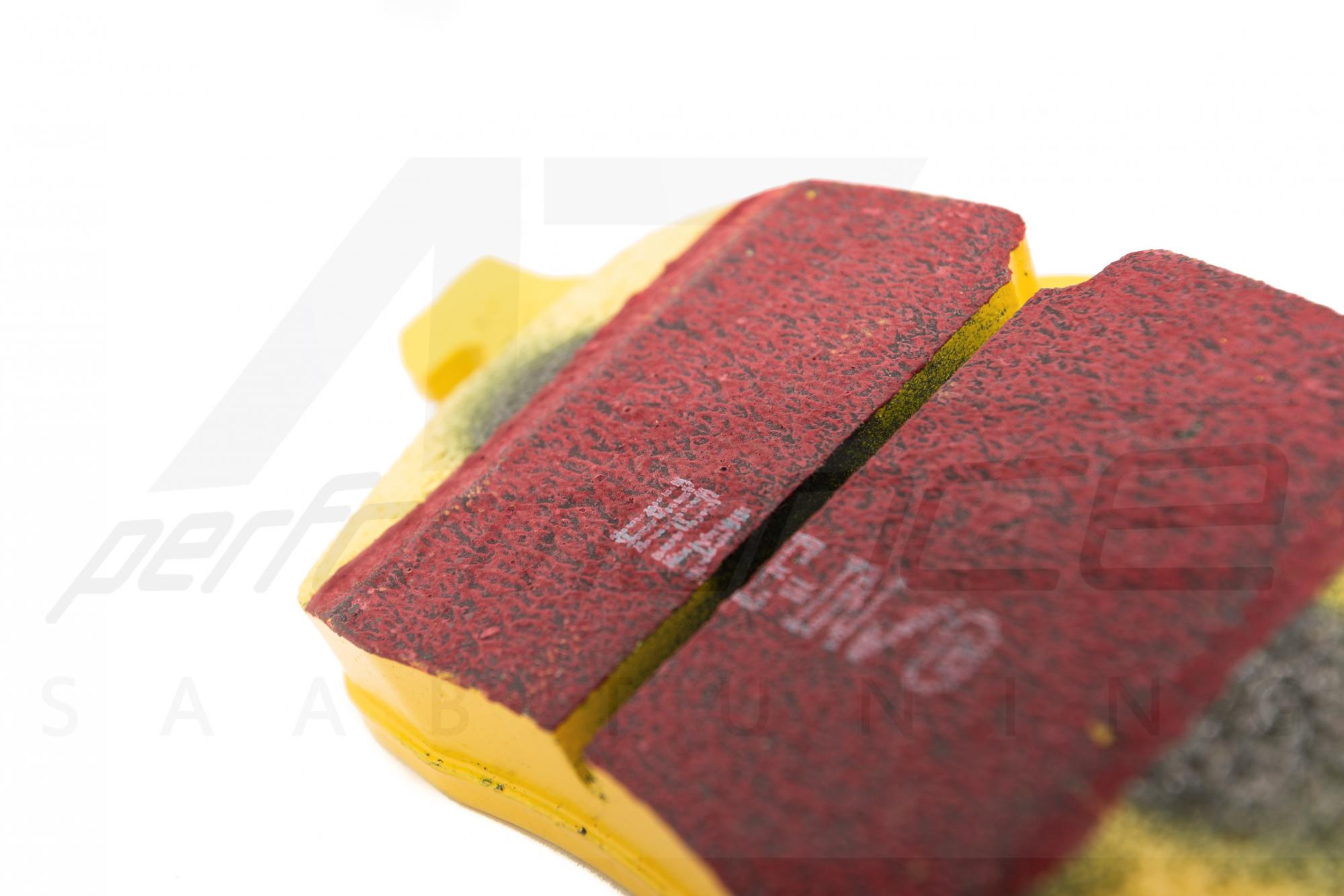 EBC 288-308mm Yellowstuff Front Brake Pads SAAB 9-3 and 9-5