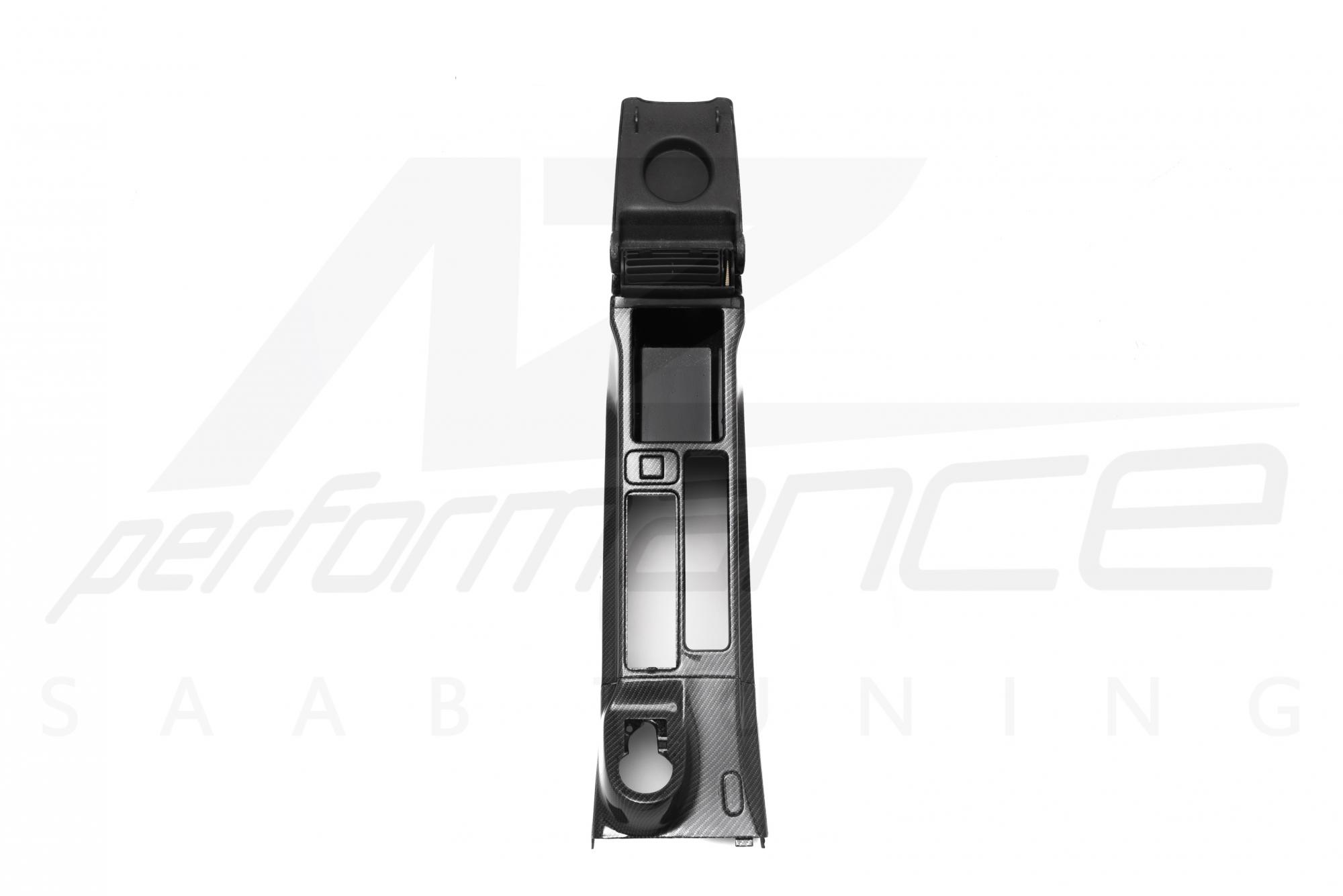 Carbon-Silver ignition center console SAAB 9-3 Viggen