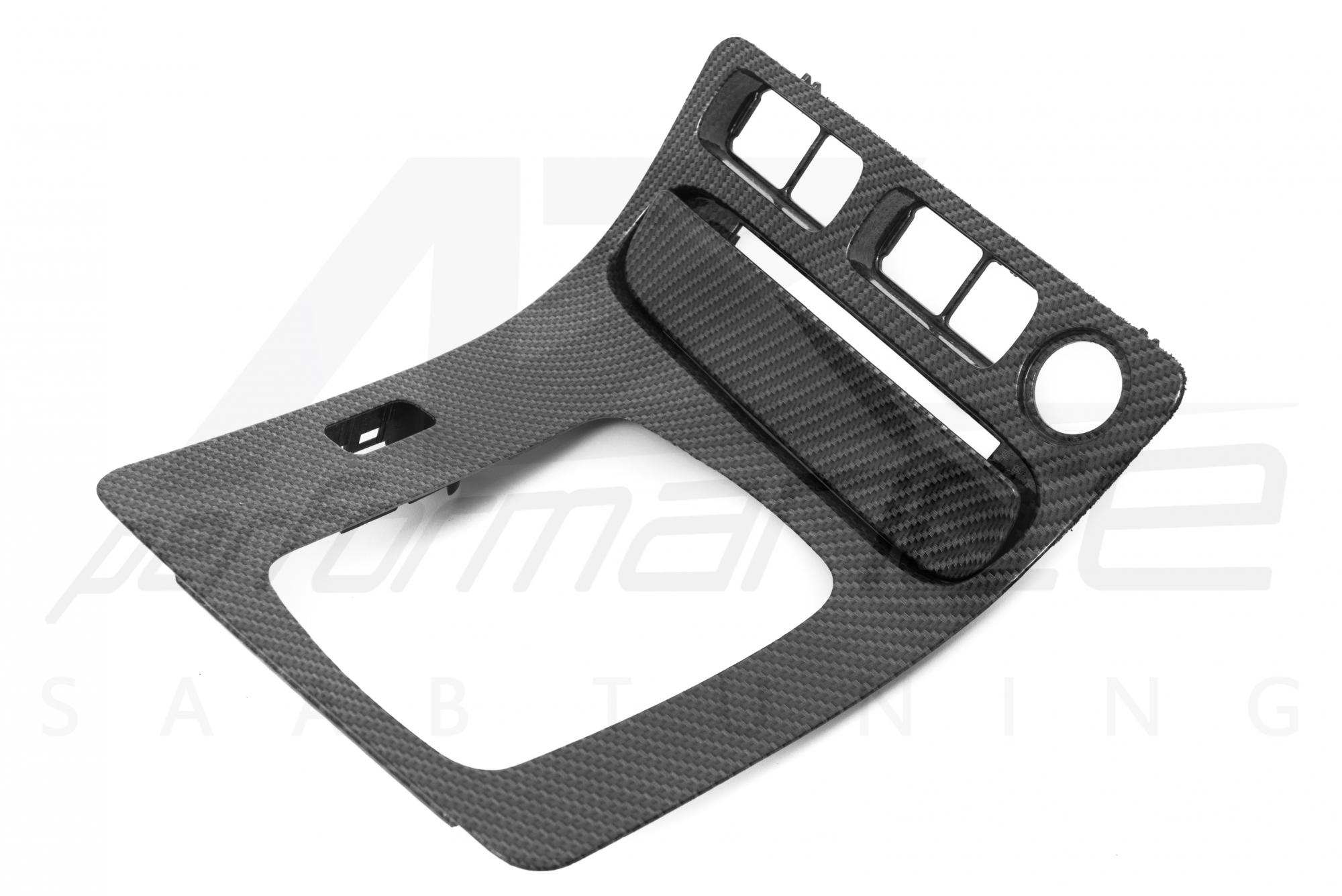A-Zperformance karbon-ezüst műszerfal burkolat készlet SAAB 9-5 1998-2005
