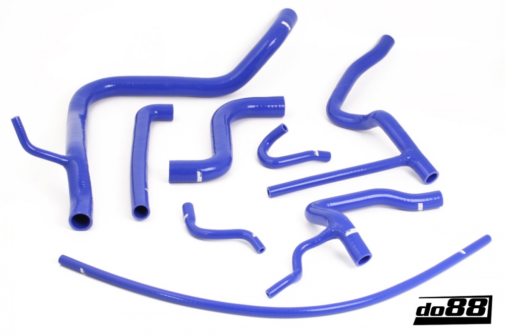 do88 SAAB 900 TURBO T8 1981-1989 COOLANT HOSES BLACK