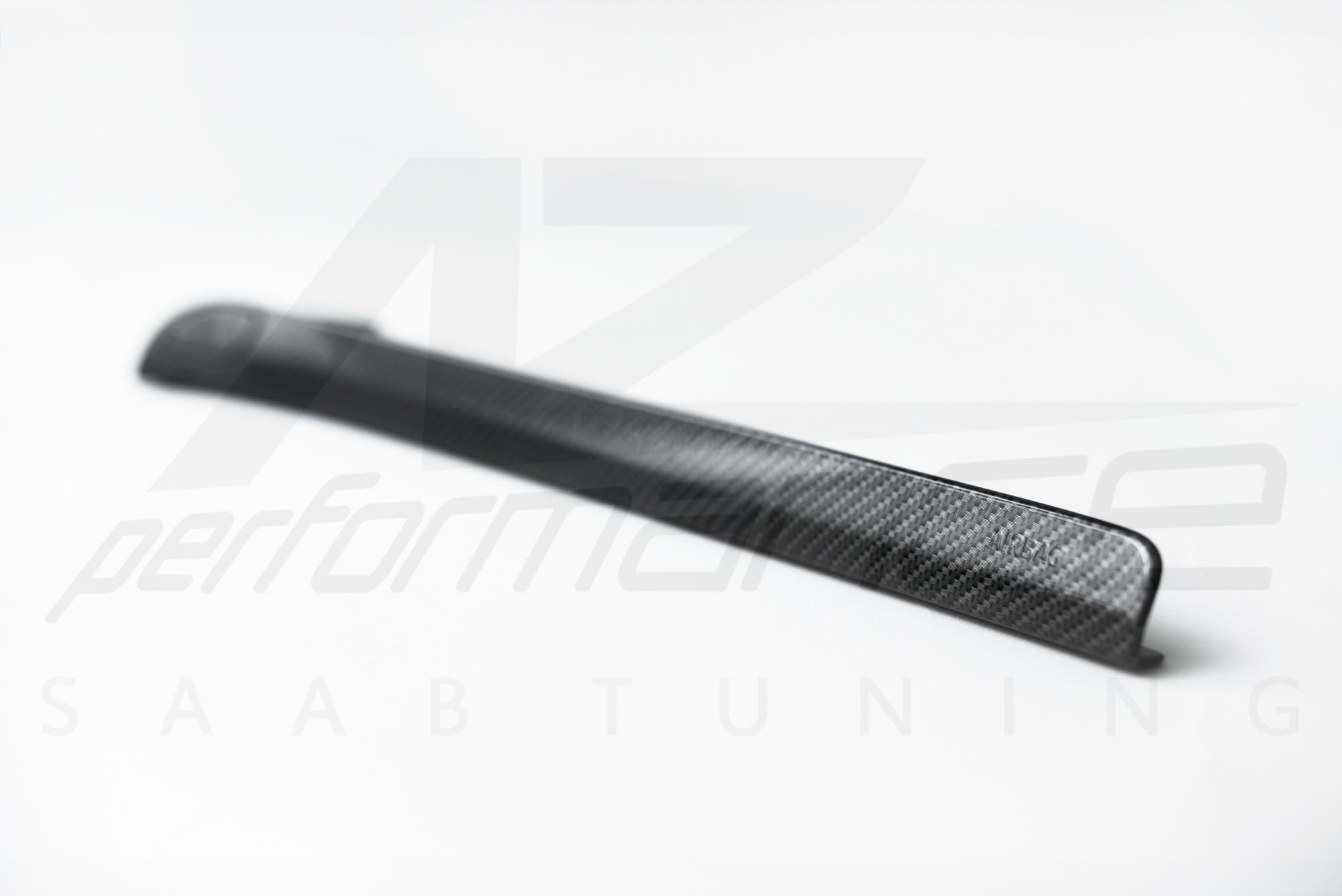 A-Zperformance karbon-ezüst kesztyűtartó dekorcsík zár nélkül 12767156 SAAB 9-3 2007-2012