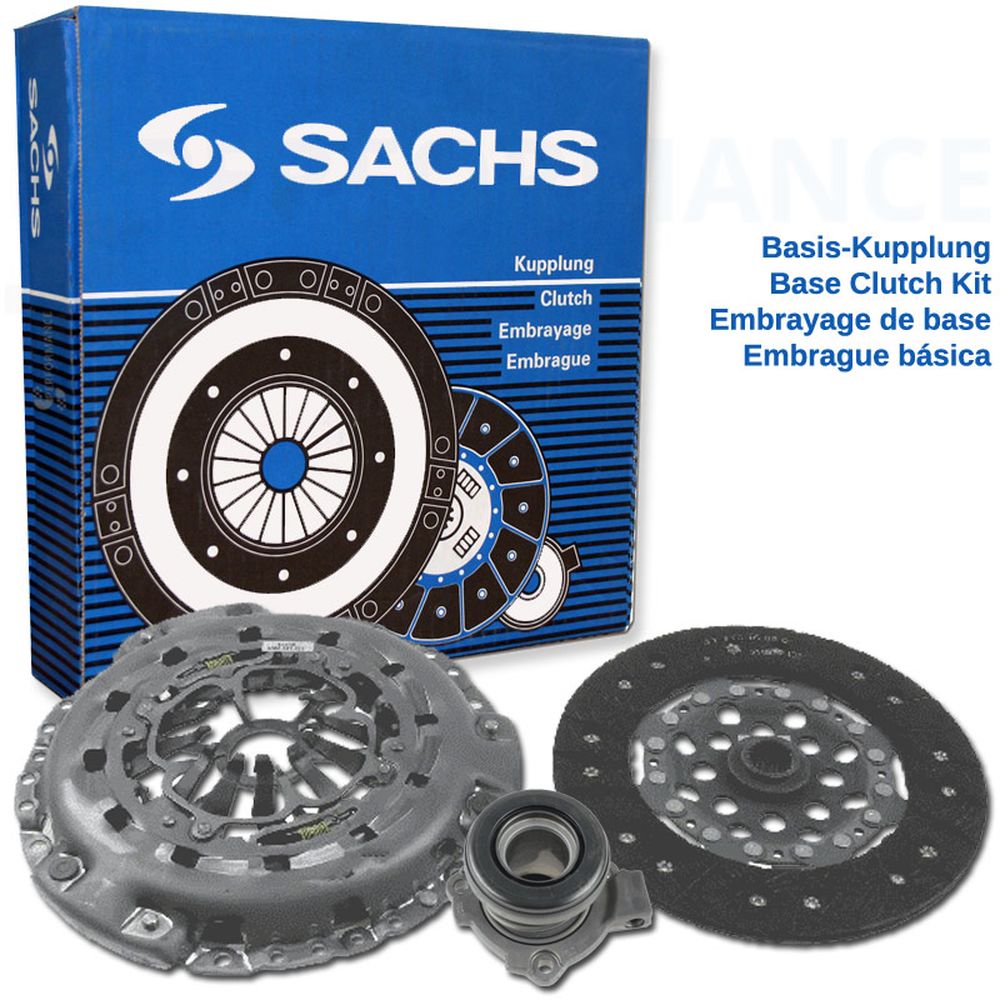 SACHS tuning kuplung készlet kinyomócsapággyal SAAB 9-3 B207 6 seb 240 mm