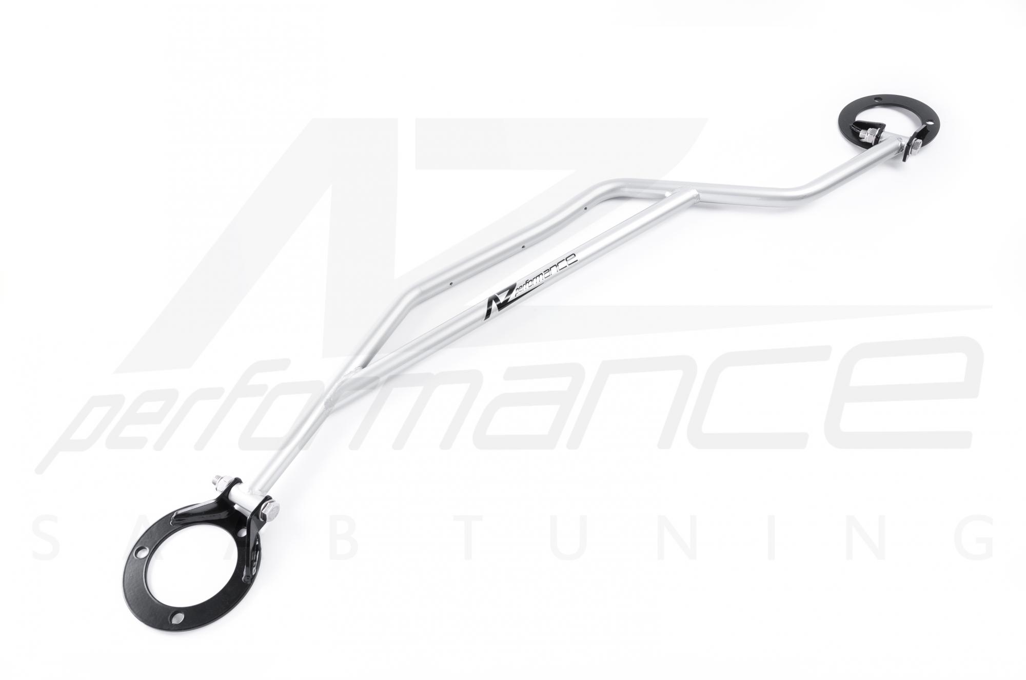 A-Zperformance strut brace SAAB 9‑3 Viggen Silver-Black