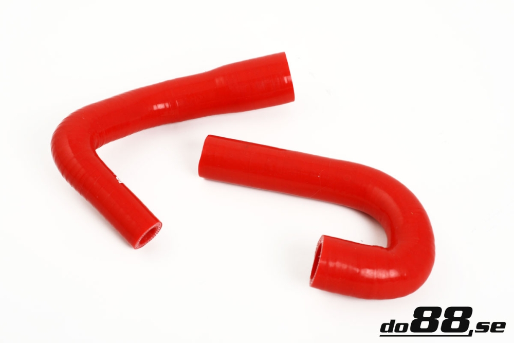 do88 Idle Valve Hoses SAAB 9000 2.0T 2.3T 1990-1998 - Red