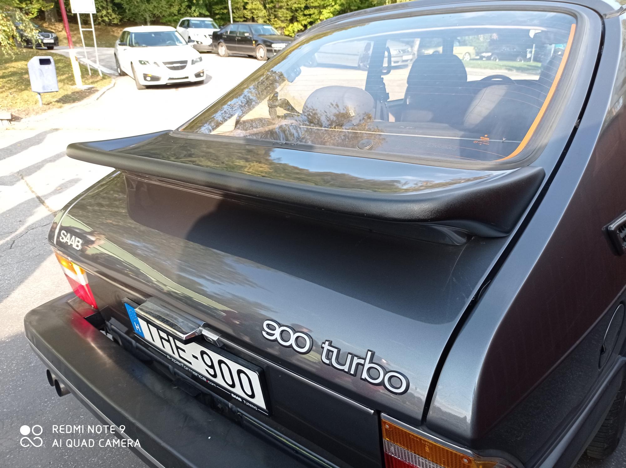 SAAB 900 Airflow Carlsson Rear Wing Replica PRO 1978-1993