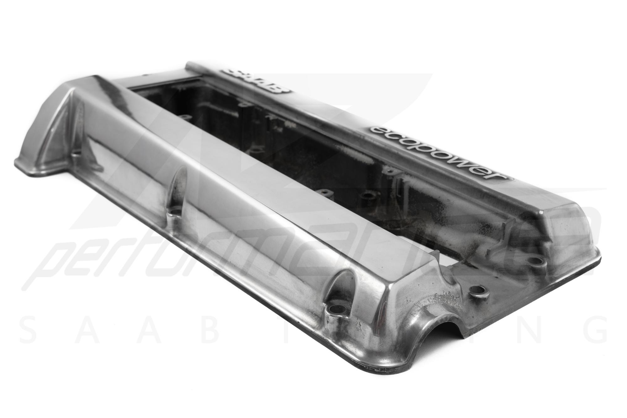 A-Zperformance Polished ECOPOWER Valve Cover SAAB 9-5 2.0 2.3 Petrol 1998-2003