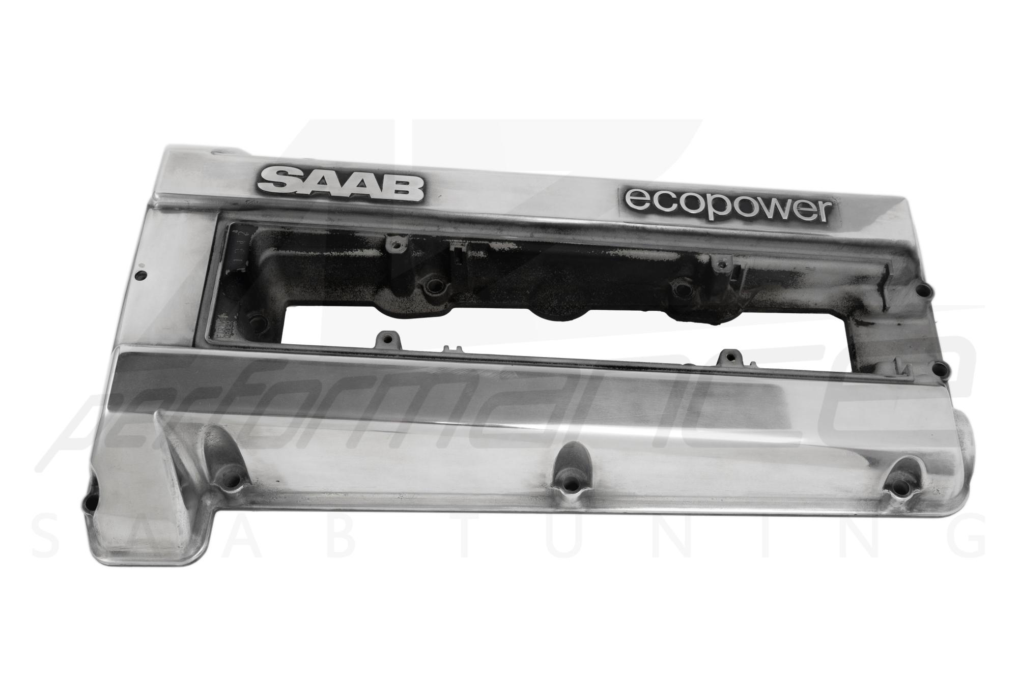 A-Zperformance Polished ECOPOWER Valve Cover SAAB 9-5 2.0 2.3 Petrol 1998-2003