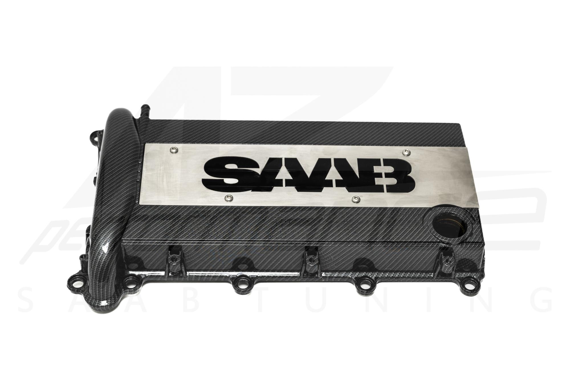A-Zperformance karbon-ezüst szelepfedél SAAB 9-3 1.8 2.0 benzin (B207) 2003-2011