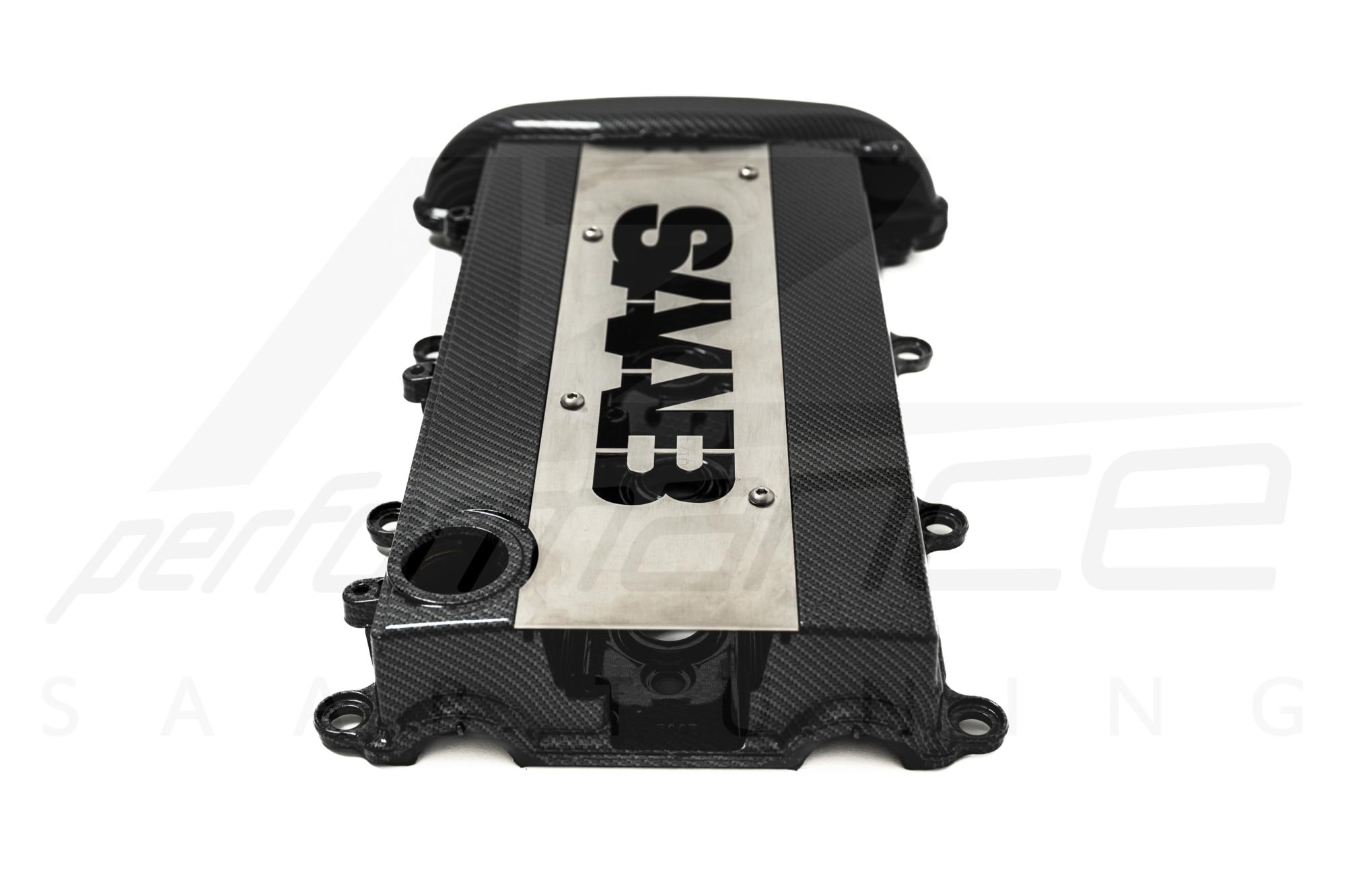 A-Zperformance karbon-ezüst szelepfedél SAAB 9-3 1.8 2.0 benzin (B207) 2003-2011