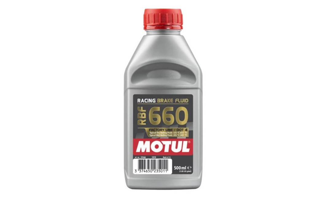 Motul RBF660 Brake Fluid for Performance and Street Cars (DOT5.1) 500 ml