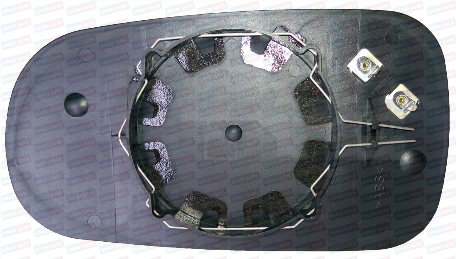 Mirror Glass with Plastic Holder Left Side SAAB 9-3 2003-2011