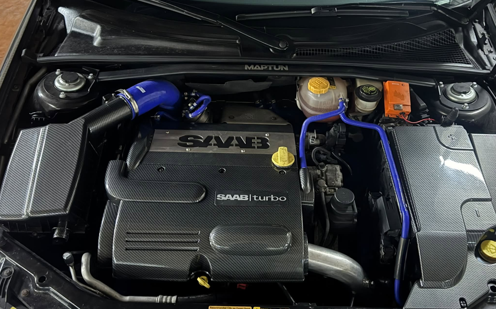 A-Zperformance 2003-2007 Carbon-Silver Engine Kit SAAB 9-3 1.8 2.0 Petrol