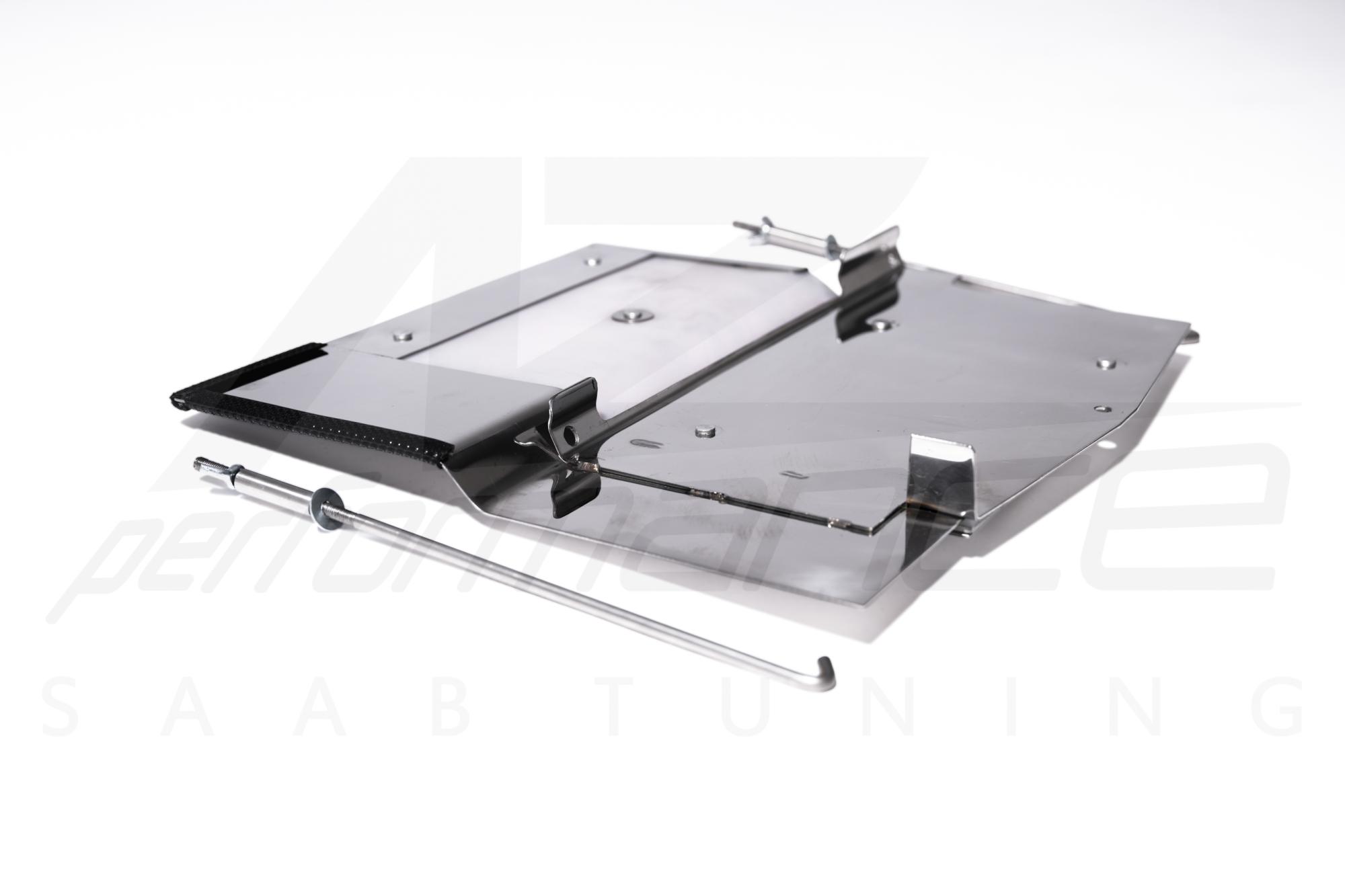 A-Zperformance Exclusive Steel Battery Heat Shield Kit 8594897 SAAB 900 Classic 1982-1993 Turbo