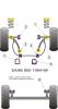 PFF66-306 Front track control arm outer bush SAAB 900 1994 PFF66-306 Front track control arm outer bush SAAB 900 1994