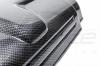 Carbon-Silver Engine Cover SAAB 9-5 1.9 TiD