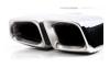 AMG style double tailpipe, 253/90 mm LEFT TÜV/ABE