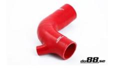 do88 Air mass meter to turbo inlet pipe SAAB 900 9-3 T5 1994-2000 - Red