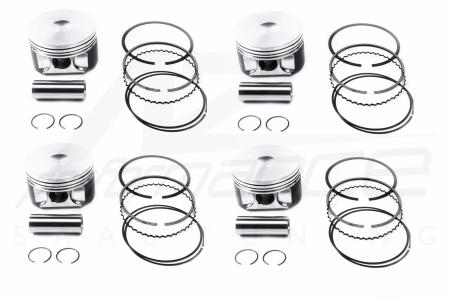 Wössner Forged Piston Kit SAAB 9000 2.3T 16V B234 Wössner Forged Piston Kit SAAB 9000 2.3T 16V B234